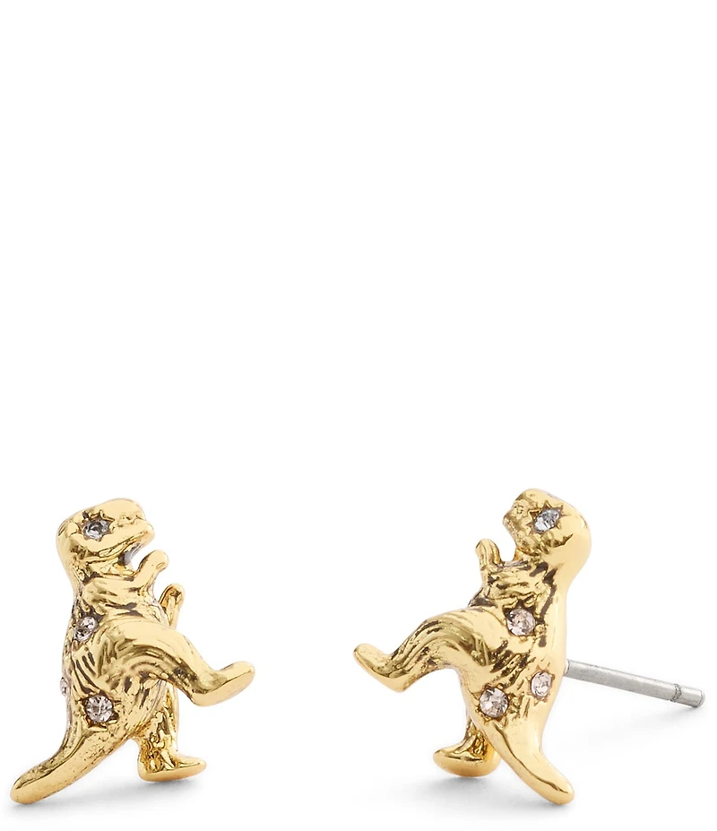 COACH Signature Rexy Stud Earrings