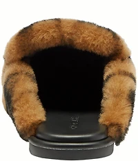 COACH Signature Shearling Slippers