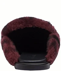 COACH Signature Shearling Slippers