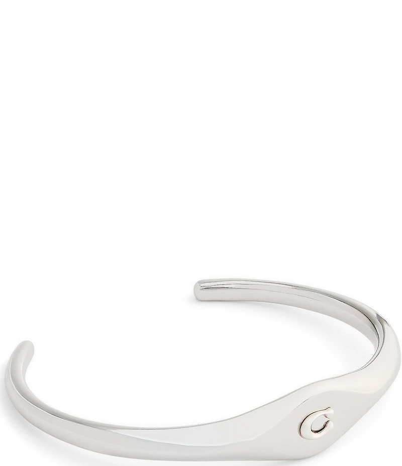 COACH Signature Signet Cuff Bracelet