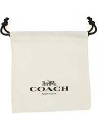COACH Signature Tea Rose Bangle Bracelet