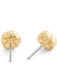 COACH Signature Tea Rose Stud Earrings