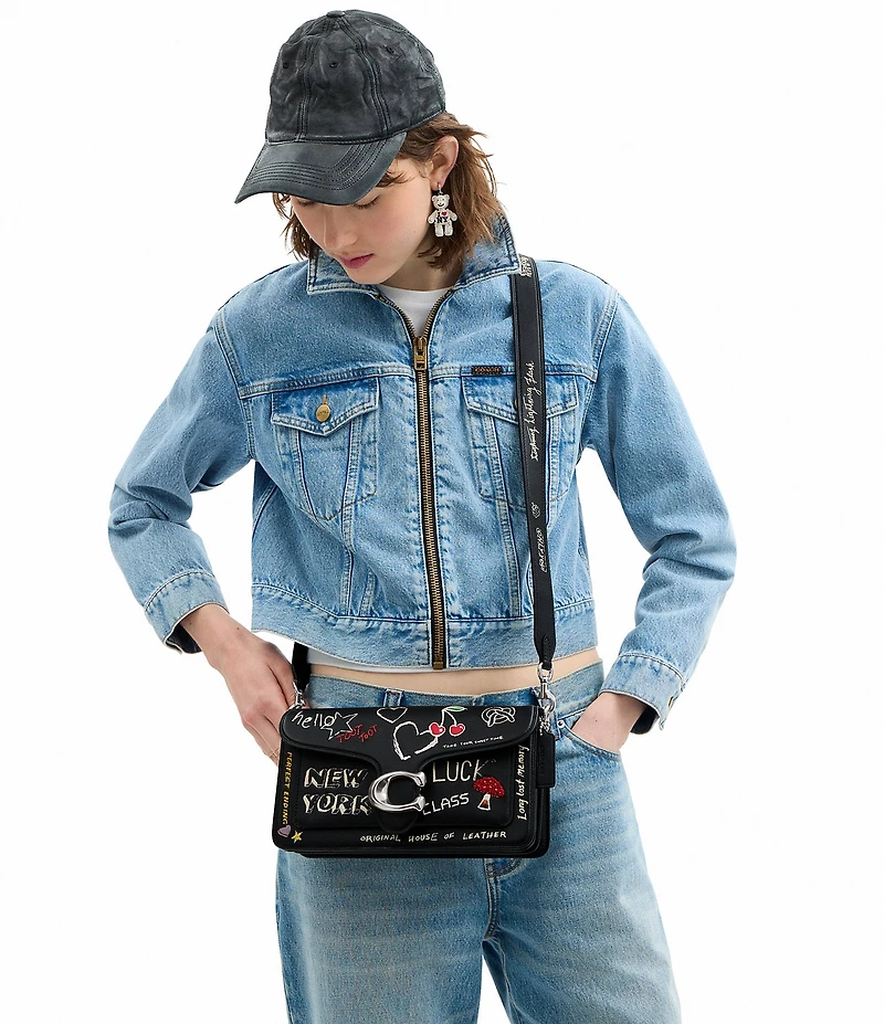 COACH Sketch Print Tabby Shoulder Bag
