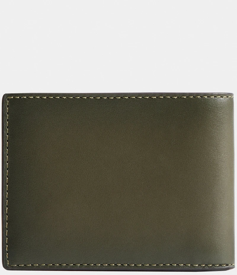 COACH Slim Leather Billfold Wallet