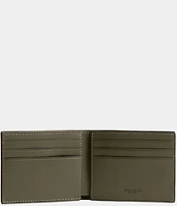 COACH Slim Leather Billfold Wallet