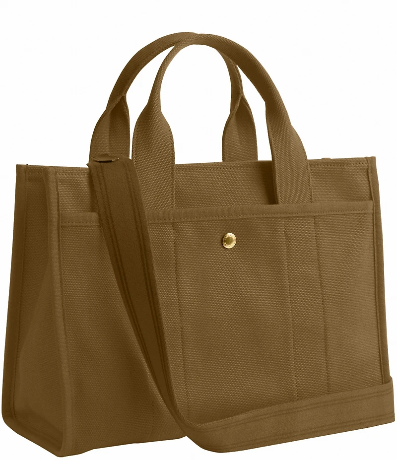 COACH Cargo Canvas Embroidered Logo Tote Bag