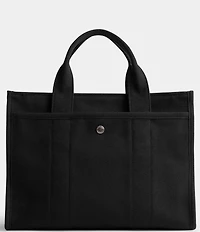 COACH Cargo Canvas Embroidered Logo Tote Bag