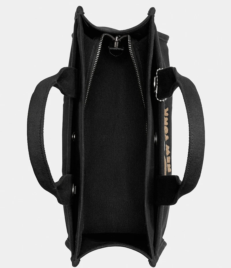 COACH Cargo Canvas Embroidered Logo Tote Bag