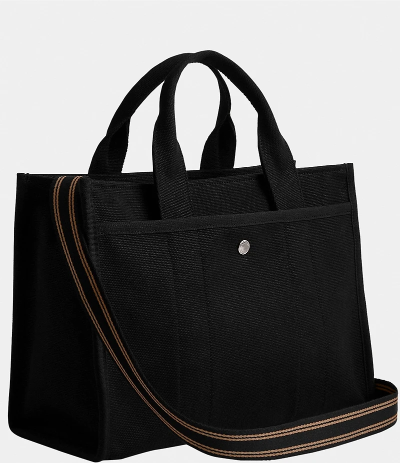 COACH Cargo Canvas Embroidered Logo Tote Bag
