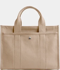 COACH Cargo Canvas Embroidered Logo Tote Bag