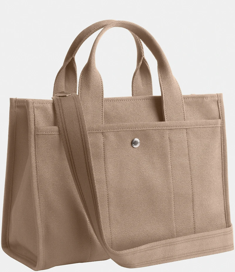 COACH Cargo Canvas Embroidered Logo Tote Bag