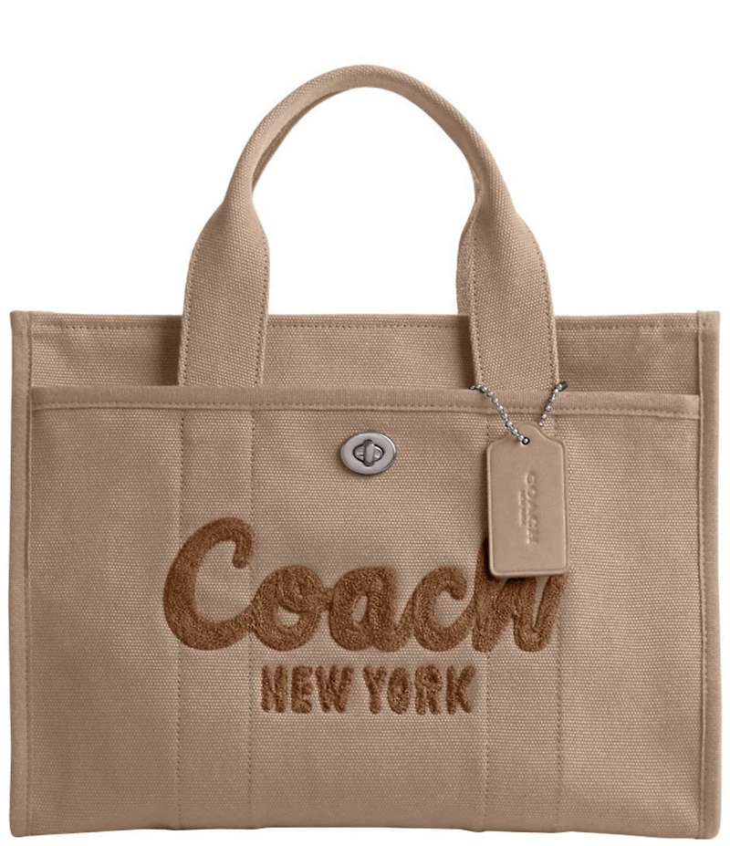 COACH Cargo Canvas Medium Tote Bag