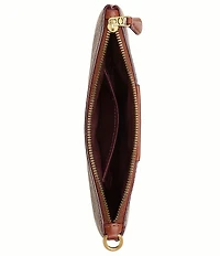 COACH Small Signature Canvas Wristlet