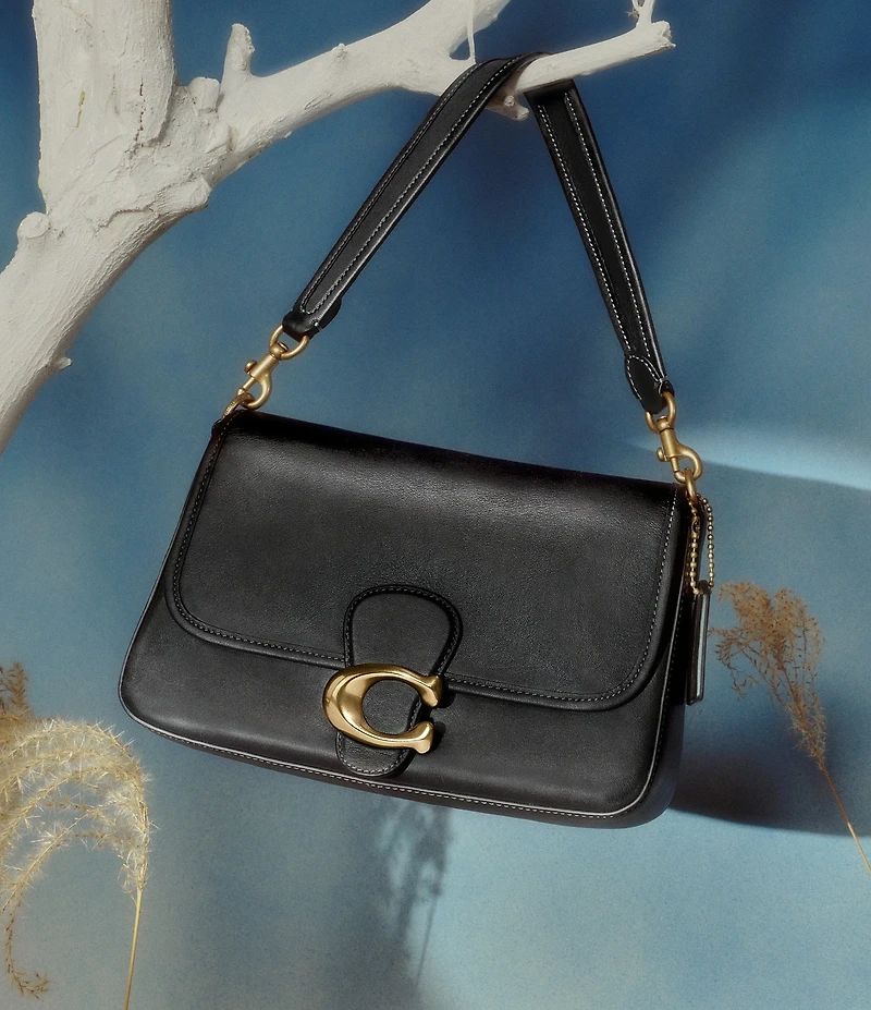 COACH Soft Tabby Leather Shoulder Bag