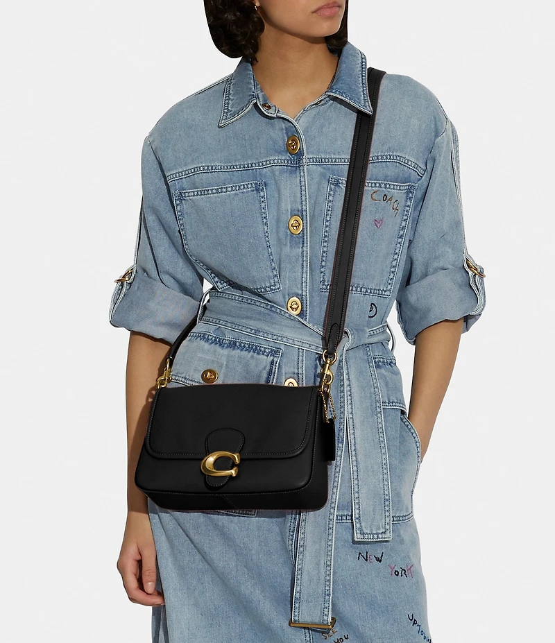 COACH Soft Tabby Leather Shoulder Bag