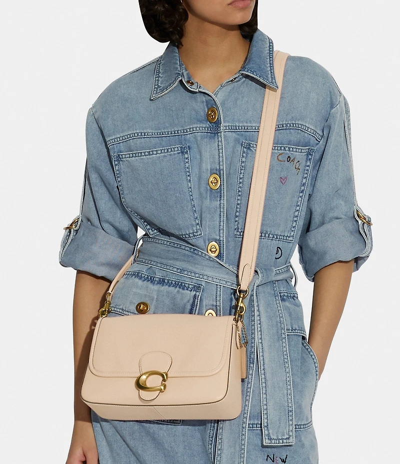 COACH Soft Tabby Leather Shoulder Bag