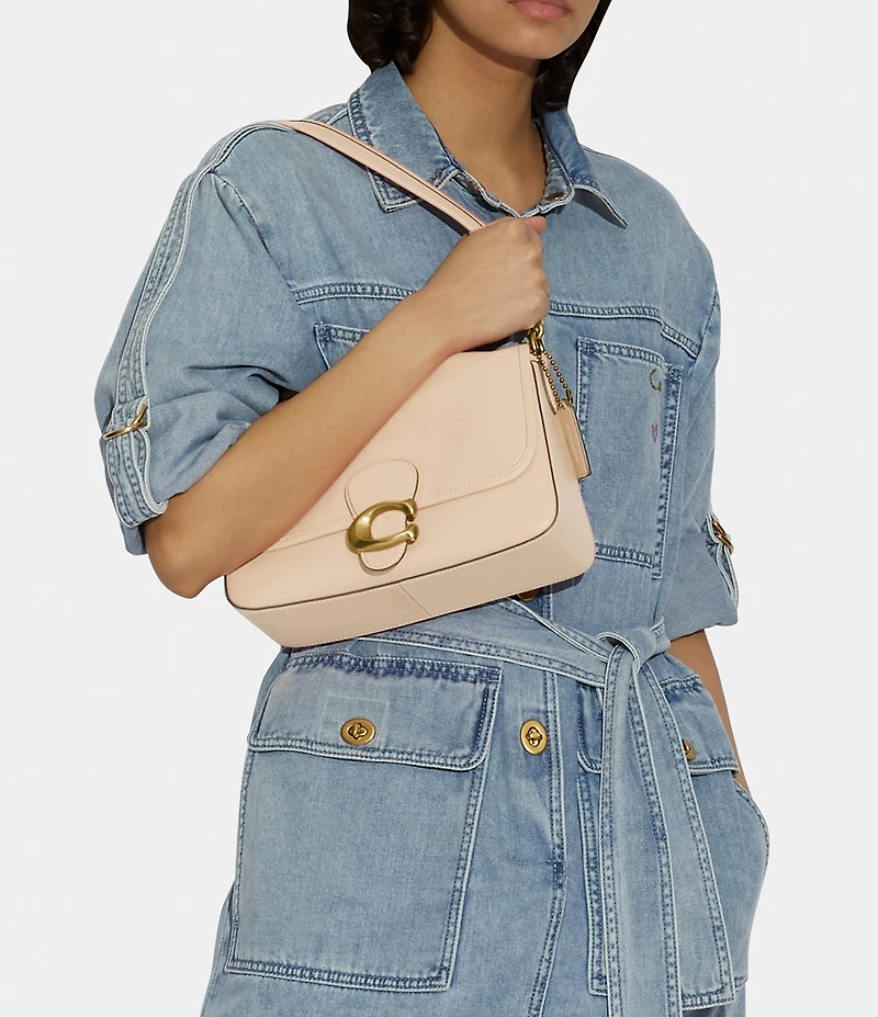 COACH Soft Tabby Leather Shoulder Bag