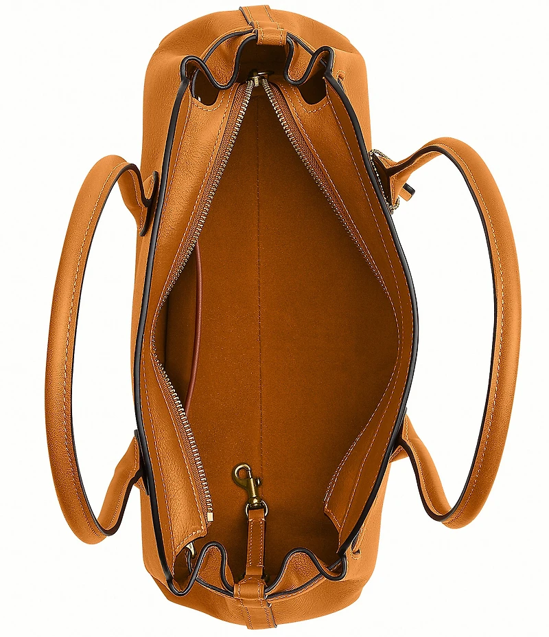 COACH Soft Empire 34 East West Carryall Satchel Bag