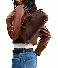 COACH Soft Empire 34 East West Carryall Satchel Bag