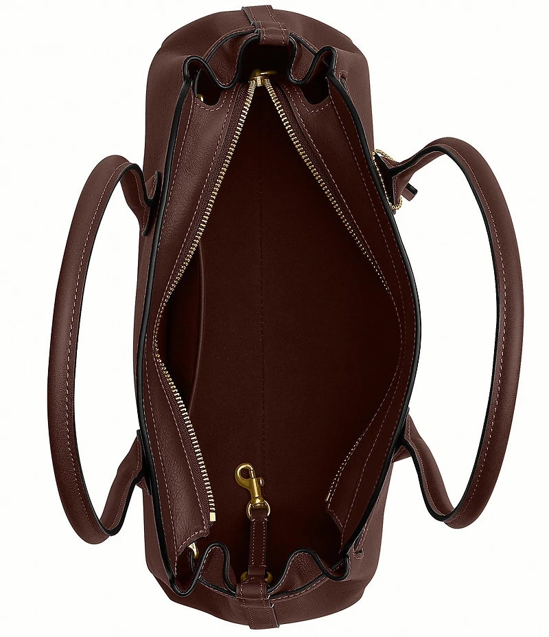 COACH Soft Empire 34 East West Carryall Satchel Bag