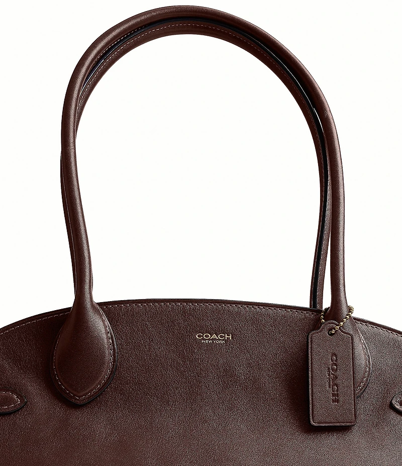 COACH Soft Empire 34 East West Carryall Satchel Bag