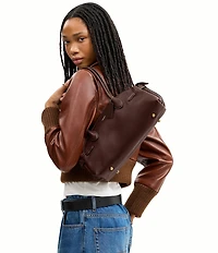 COACH Soft Empire 34 East West Carryall Satchel Bag