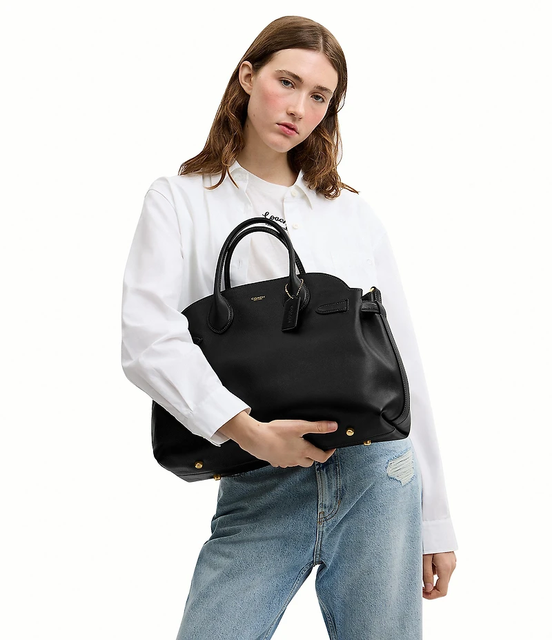 COACH Soft Empire 40 Carryall Satchel Bag