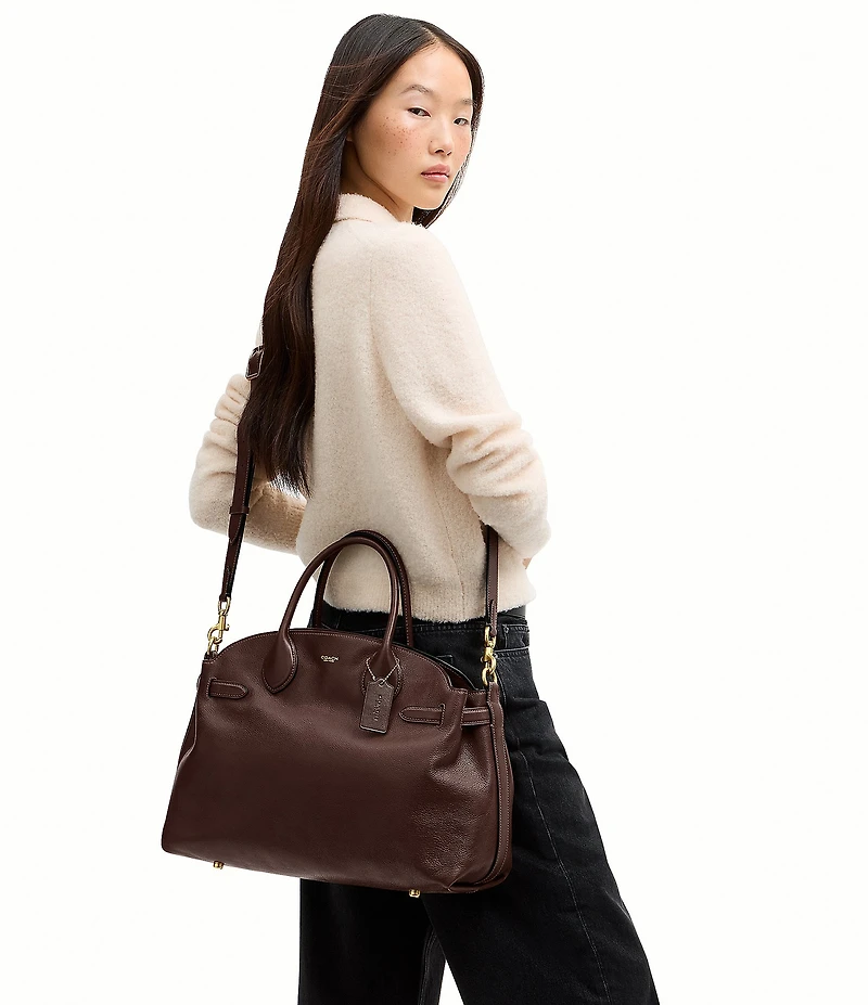 COACH Soft Empire 40 Carryall Satchel Bag