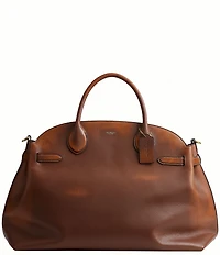 COACH Soft Empire 48 Loved Leather Satchel Bag