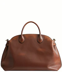 COACH Soft Empire 48 Loved Leather Satchel Bag