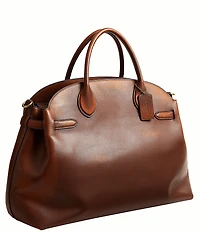 COACH Soft Empire 48 Loved Leather Satchel Bag