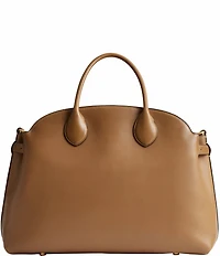 COACH Soft Empire 40 Leather Carryall Satchel Bag