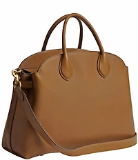 COACH Soft Empire 40 Leather Carryall Satchel Bag
