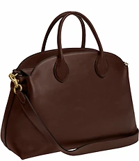 COACH Soft Empire 40 Leather Carryall Satchel Bag