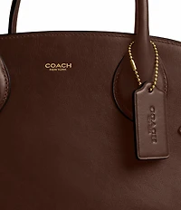 COACH Soft Empire 40 Leather Carryall Satchel Bag
