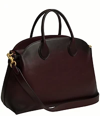 COACH Soft Empire 40 Leather Carryall Satchel Bag