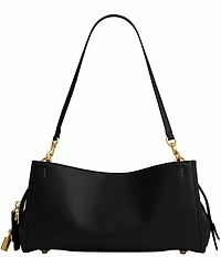 COACH Soft Grain Leather Rogue Shoulder Bag 34
