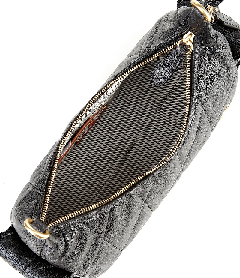 COACH Soft Quilted Leather Pocket Juliet 30 Bag
