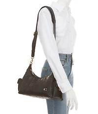 COACH Soft Quilted Leather Pocket Juliet 30 Bag