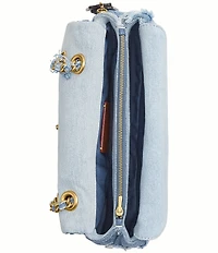 COACH Soft Quilted Patchwork Denim Tabby Shoulder Bag 26