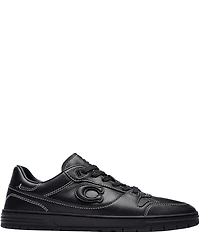 COACH Soft Soho Logo Lace Up Leather Sneakers