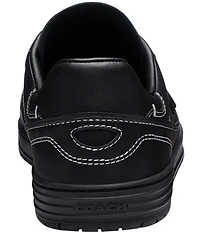 COACH Soft Soho Logo Lace Up Leather Sneakers