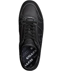 COACH Soft Soho Logo Lace Up Leather Sneakers