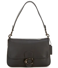 COACH Soft Tabby Black Hardware Shoulder Bag