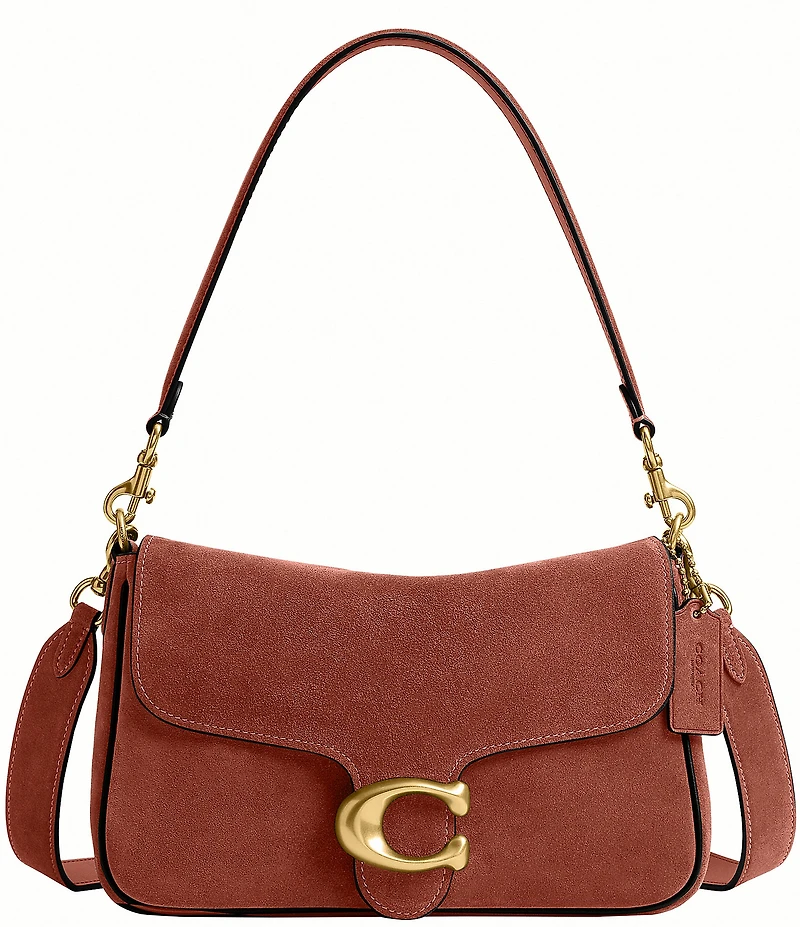COACH Soft Tabby Suede Shoulder Bag