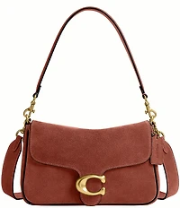 COACH Soft Tabby Suede Shoulder Bag