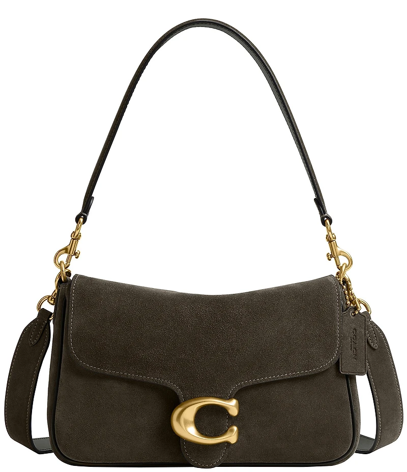 COACH Soft Tabby Suede Shoulder Bag