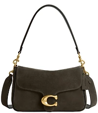 COACH Soft Tabby Suede Shoulder Bag