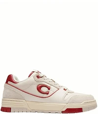 COACH Soho Leather Lace Up Sneakers