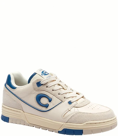 COACH Soho Leather Lace Up Sneakers